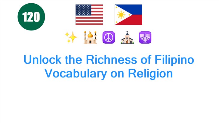 Unlock the Richness of Filipino Vocabulary on Religion